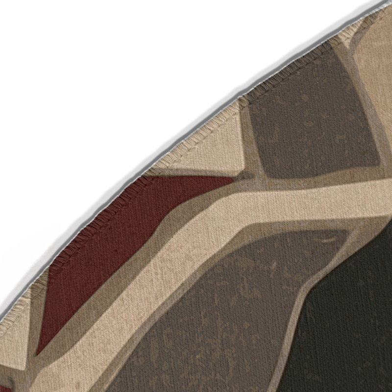 Tapis intérieur et extérieur Legacy Labyrinth, Rond 5 pi