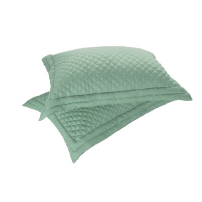 Polyester Geometric Sham Set
