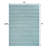 Montral Minimalist Stripe Turquoise/Cream Rug-1603015484