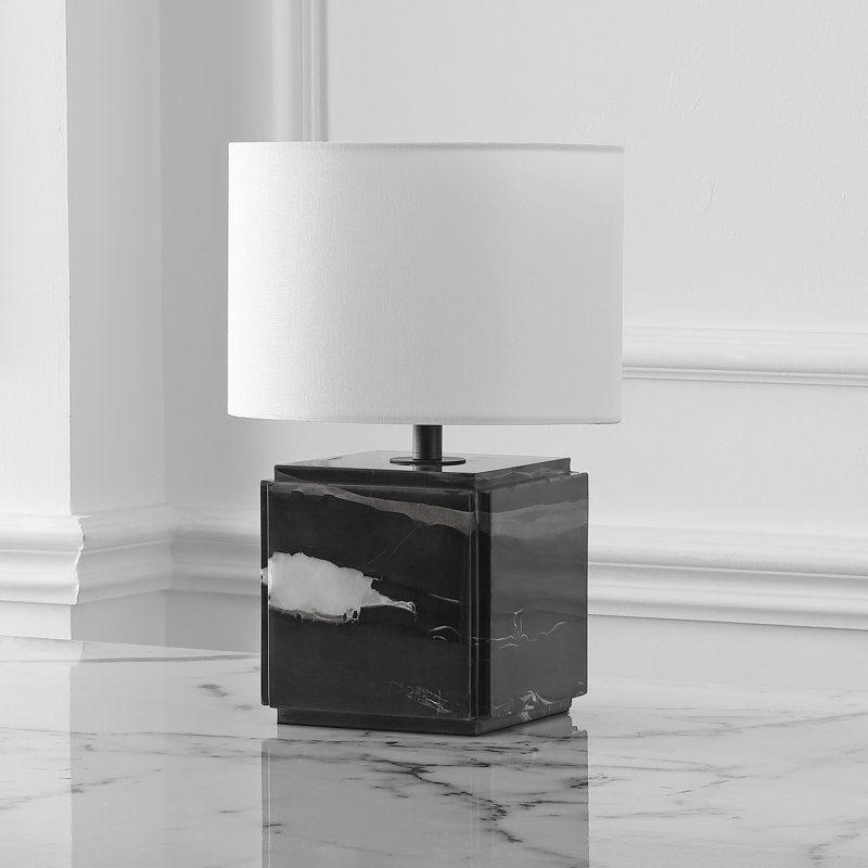 Zahra Standard Table Lamp, Black