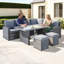 Milano 6 Seater Dining Set with Cushions