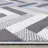 Shelldrake Gray Blue Chevron Performance Rug
