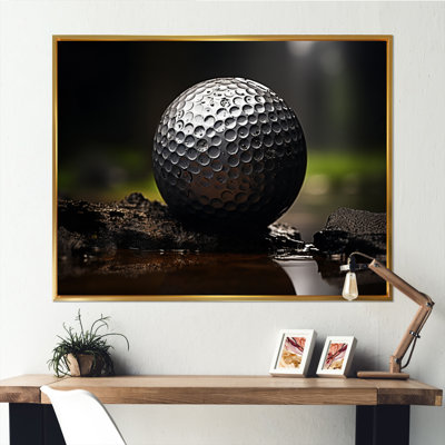 Golfers Focus - Art mural golf