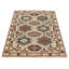 Tapis taupe / bleu Agel-1611572732