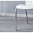 Glass Top Metal Base Dining Table With 4 Upholstered Dining Chairs,5 - Piece Pedestal Dining Set-616982850-616982851