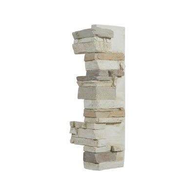 Colorado Faux Stone Wall Outside Corner Panel