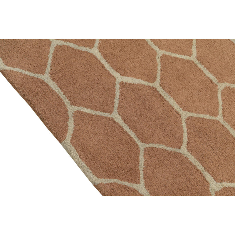 Tapis brun clair Otto