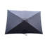 Parasol de patio rectangulaire de 9 pi x 6 pi, à décoloration avec manivelle et inclinaison pour parasol extérieur de 6 pi x 9 pi-1379403649