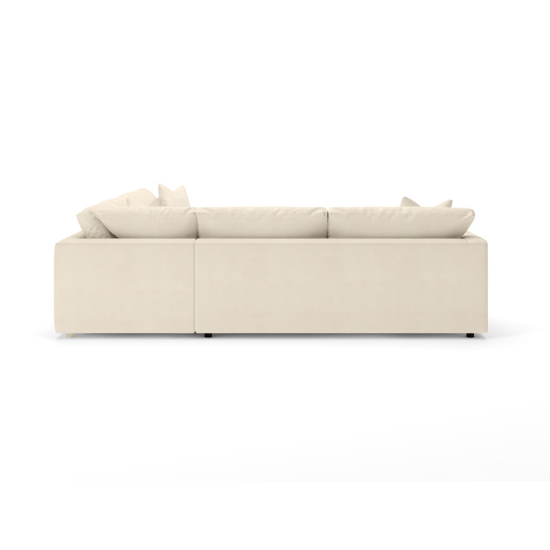 Edan L-Sectional, Classic Indigo Denim