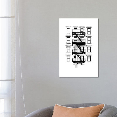 NYC In Pure XII by Jeff Pica - Wrapped Canvas Print