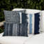 indigo Coordinated Set of 3 Indoor & Outdoor Throw Pillows-1954624213