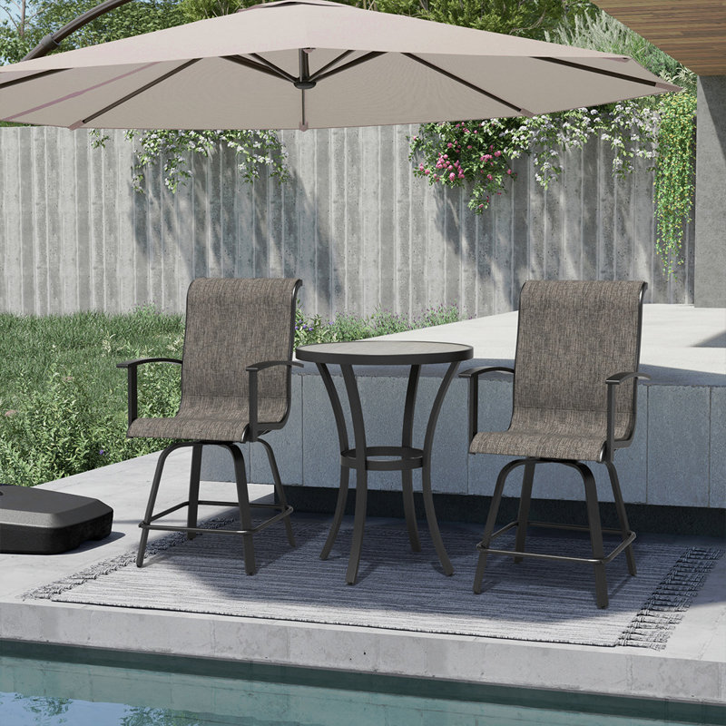 2 - Person Patio Conversation Set, Coffee