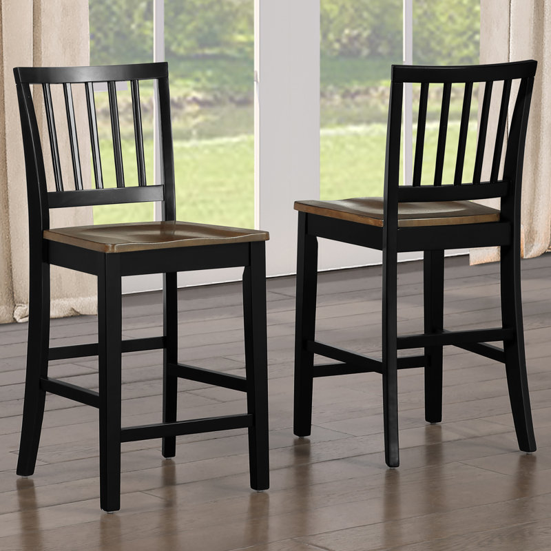 Joplin Solid Wood Counter Chair