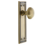 Mission Plate with New York Door Knob