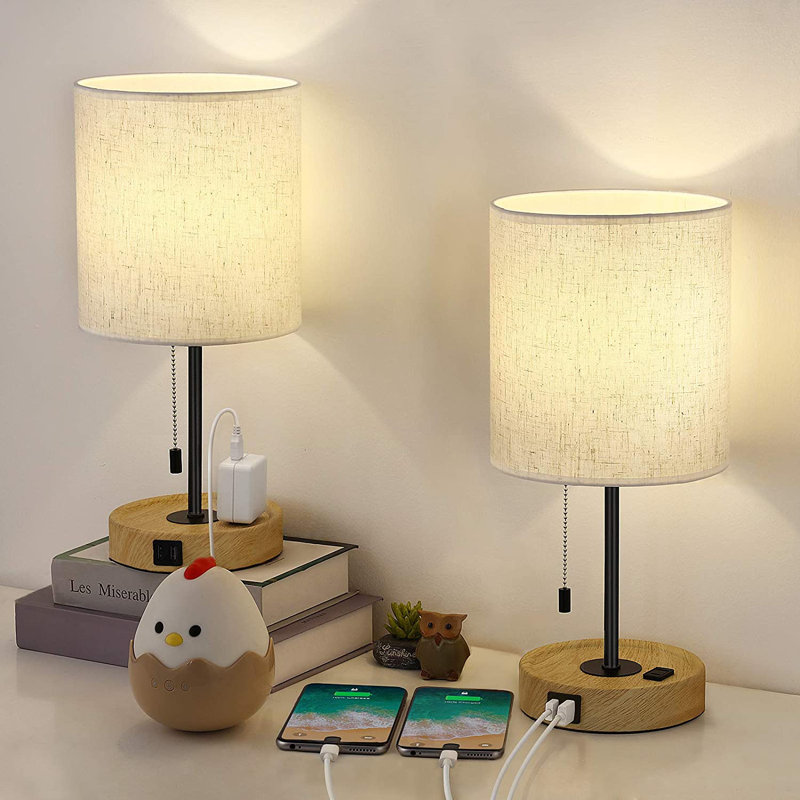 Lampe de table Luola USB