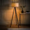Hannibal 151cm Tripod Floor Lamp