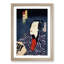 Actor in a Striped Robe by Toyohara Kunichika - Framed Print-57844577-57844578