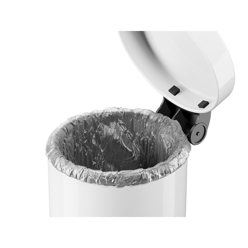 Metal Step On Rubbish Bin - 3L