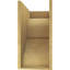 Bois de cèdre brut Asheboro, grain de bois TimberThane Corbel, apprêté brun clair-88289161