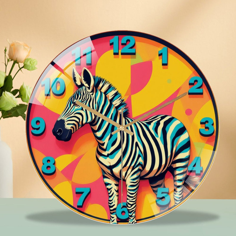 Horloge murale 12 po