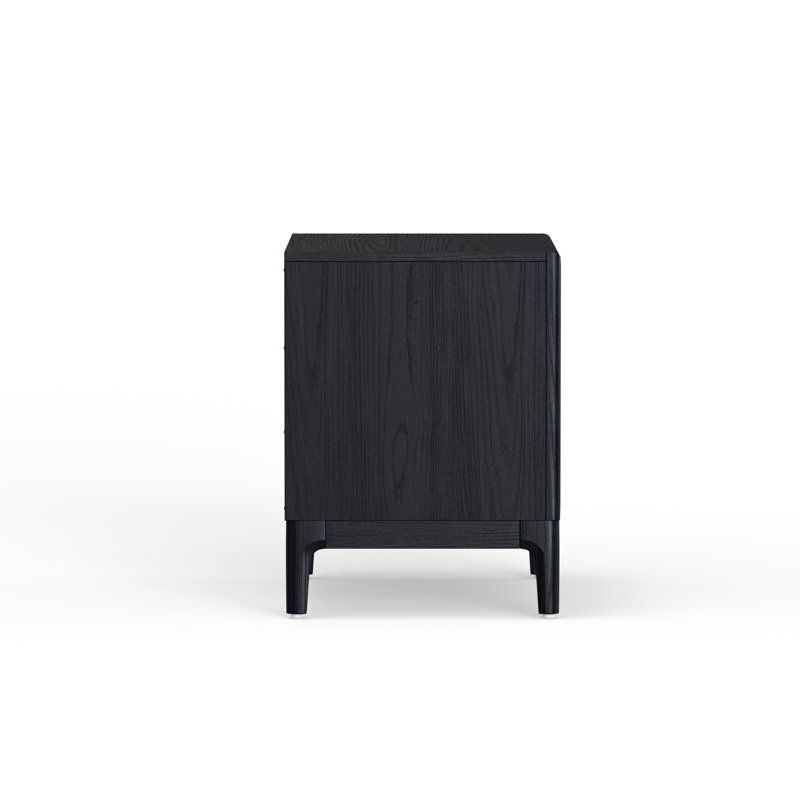 Rise 24'' W Nightstand, Black