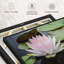 Floral et botanique «Lotus rose blanc»-101780693