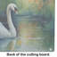Planche à découper en verre Swan