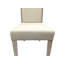 Chaise de salle à manger élégante avec dossier capitonné et garniture cloutée P 22,5 po x l 18,5 po x H 41,5 po Elegant Ivory-861228123-861228118