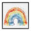 Giclée encadrée de nuages arc-en-ciel colorés, design par Creative Studio-907862856-907862855