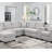 Sectional Sofa, LIGHTGREY