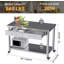 Metal Kitchen Cart