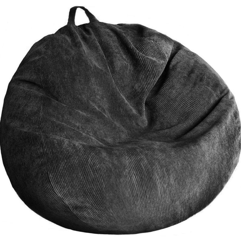 Stuffed Animal Storage Bean Bag Chair Cover (No Filler) Washable Ultra Soft Corduroy Bean Bag Cover For Organizing Plush Toys Or Textile, Sack Bean Bag For Adults, Teens