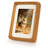 Wood Picture Frame with Mat, Desk or Wall Display Mid Century Rounded Edge Picture Frames-538623731-538623621