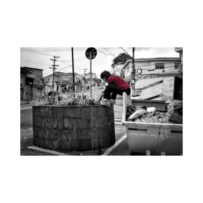 Street Photo - Wrapped Canvas Print, 101.6 cm H x 66.04 cm W
