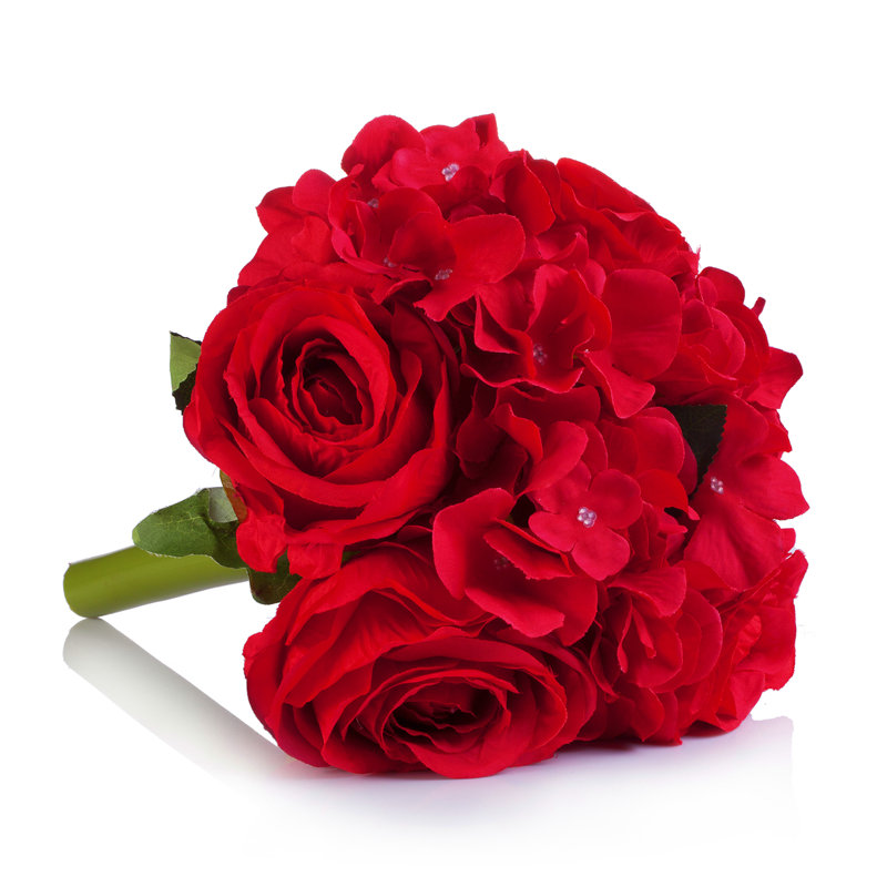 Bouquet de roses, Rouge