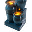 Weather Resistant Cascade Fountain with Light-1452873374