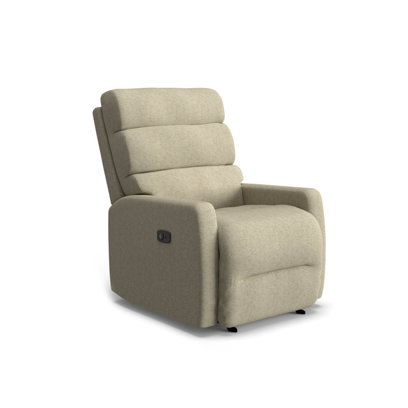 Fauteuil inclinable Power Power Saver avec appui-tête inclinable, Tanné