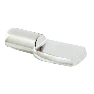 Support de tablette Prime-Line, 5 mm, fabrication en acier, nickelé