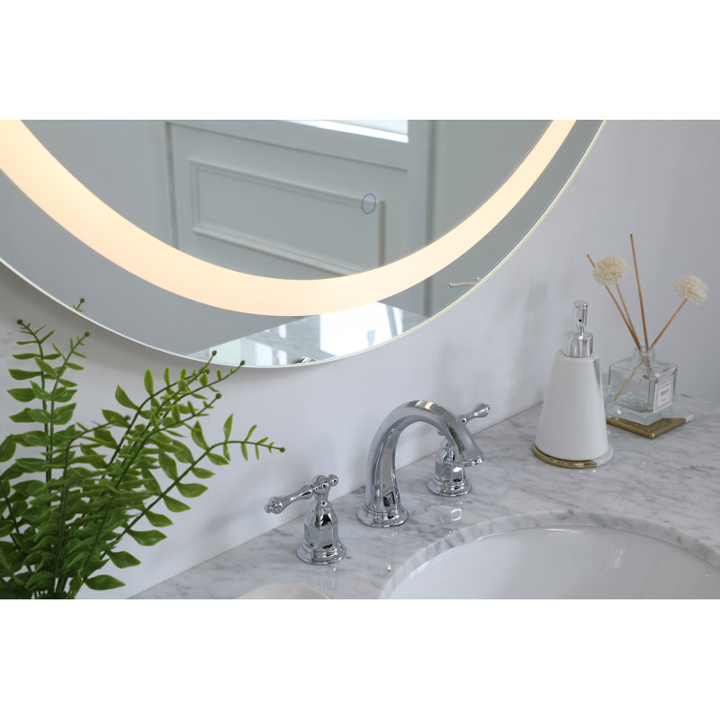 Miroir de salle de bain Sturdivant, H 42 po x l 42 po