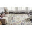 Tapis ivoire noué à la main Colorburst Oushak-1225953952