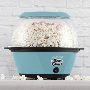 West Bend Stir Crazy Movie Theater Popcorn Popper, Gourmet Popcorn