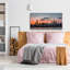 «Chicago Skyline Sunset» par Rich Monet, art mural en verre acrylique, 48 po x 24 po-132496620