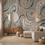 Décoration murale amovible de style abstrait Mid-Century-994078462-994078435