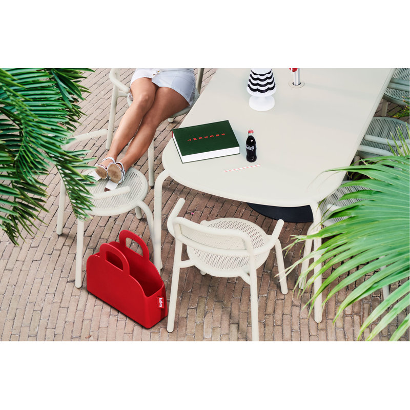 Toni Tavolo Outdoor Dining Table Set With Armchairs, Desert