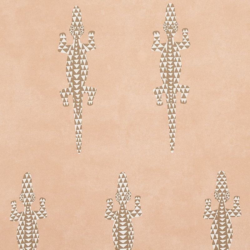 Baracoa Wallpaper, Terracotta