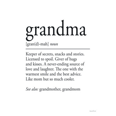 " Grandma Definition "