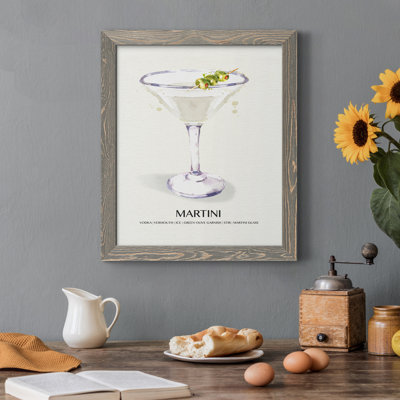 Martini - cadre photo, impression sur toile
