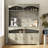 70.9" H Elegant Large Dining Cabinet