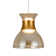Palermo 7-in 100-277V Up-Down 1-Light ETL Certified Integrated LED Height Adjustable Pendant Light