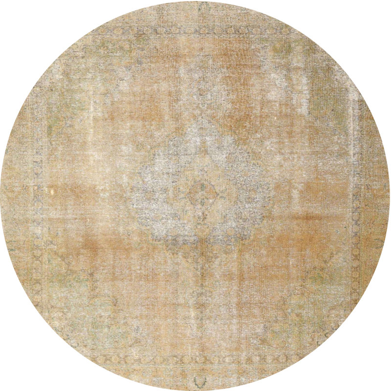 Oriental Indoor Rug, Round 5'